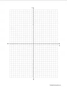 Blank Coordinate Plane Preview