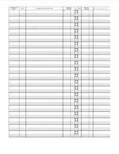 Check Register Template Preview