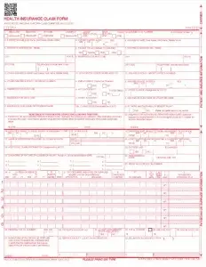 CMS Form 1500 Preview