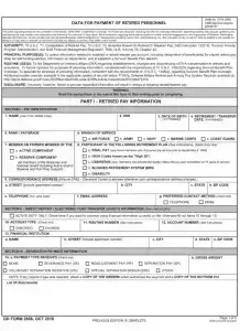 DD Form 2656 Preview