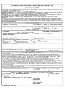 DD Form 2870 Preview