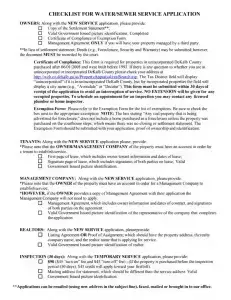 Dekalb County Water Application Preview