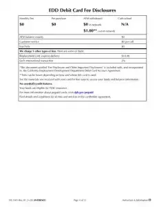 EDD Form DE 2501 Preview