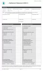 HUD-1 Settlement Statement Preview