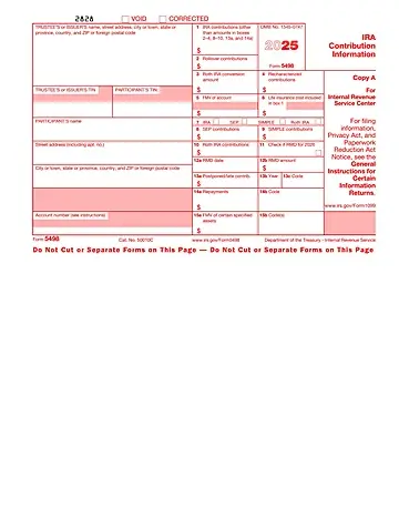 IRS Form 5498 Preview