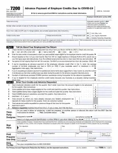 IRS Form 7200 Preview