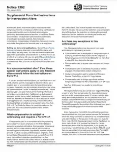 IRS Notice 1392 Preview