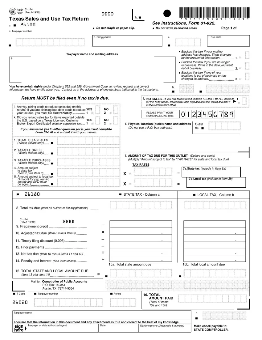 1 114 Form Texas first page preview