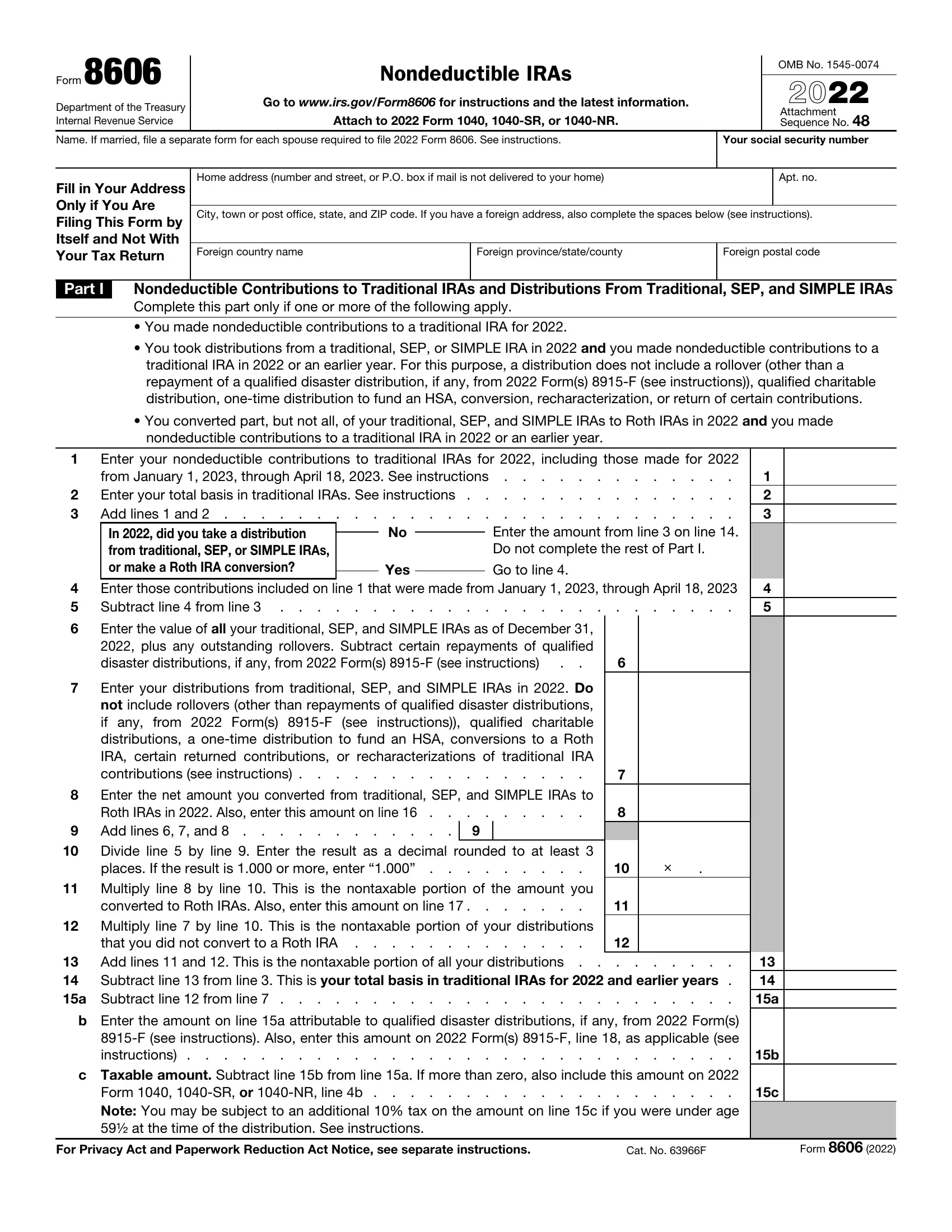1005 Verification Of Employment Form first page preview