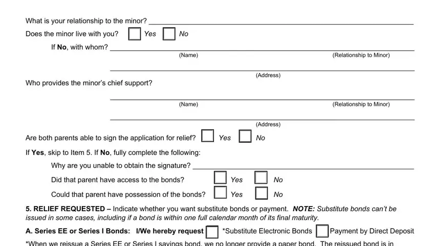 step 4 to filling out pd lost