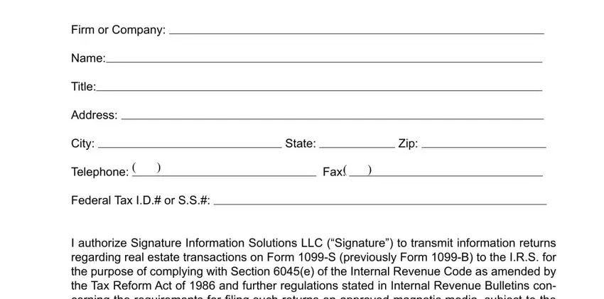 part 1 to filling in ccharles joens 1099 reporting form