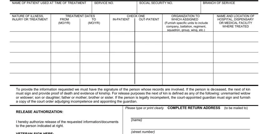 completing or na form 13055 pdf step 1