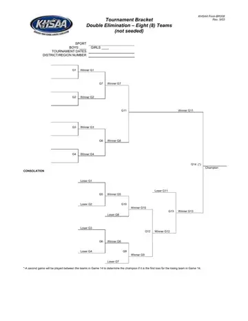 16 Team Seeded Bracket Form Preview