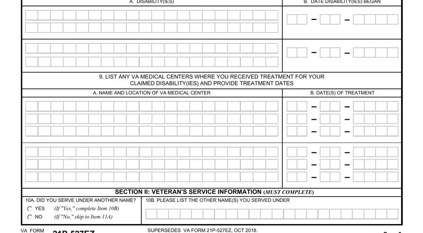 Completing va form 21p 527ez pdf part 5