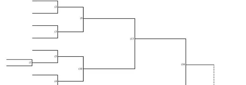 9 team tournament bracket blanks to complete