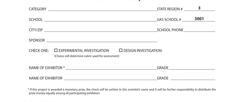 completing abstract paper for science fair part 1