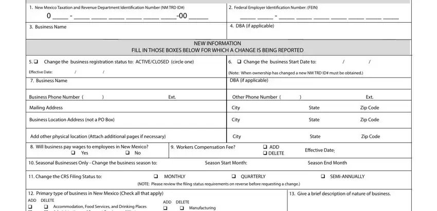 entering details in acd 31075 fillable form step 1