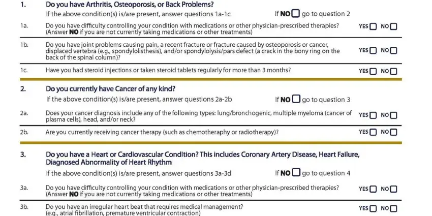 Filling out questionnaire par q form part 3