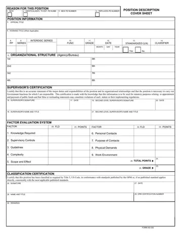 Ad 332 Form Preview