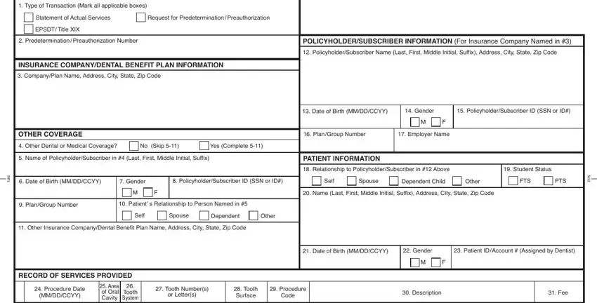 stage 1 to filling in ada form pdf