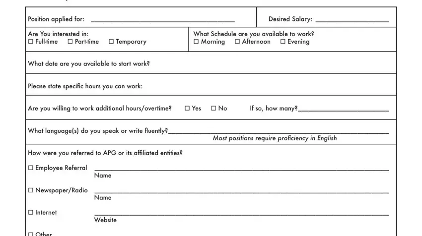 Filling out form 9661 stage 2