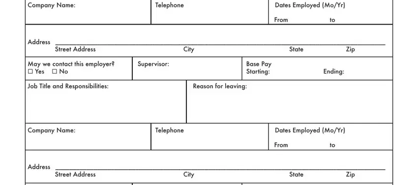 Adams Application Employment Fill Out Printable PDF Forms Online
