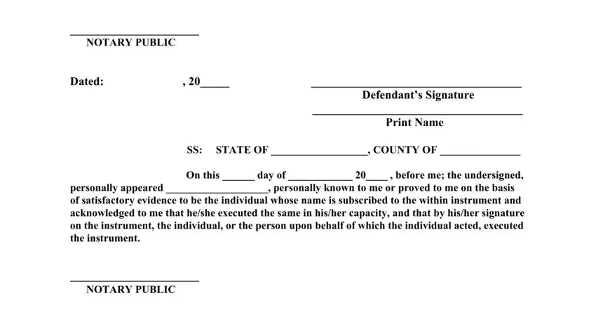 Finishing NOTARY step 2