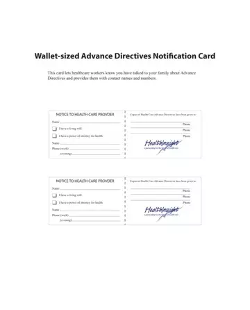 Advance Vaccine Card Preview