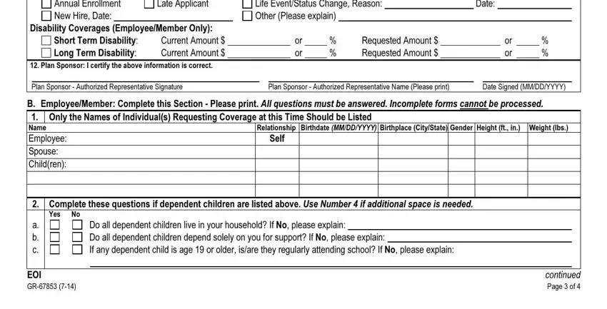 Aetna Evidence Of Insurability Pdf Form Formspal 6005