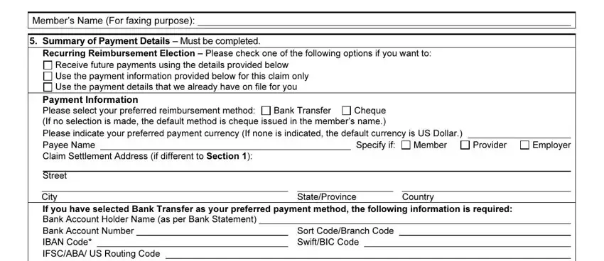 Filling in aetna claim forms for medical stage 4