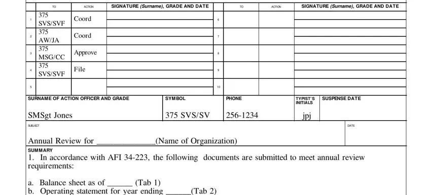 af form 1768 fillable empty spaces to consider