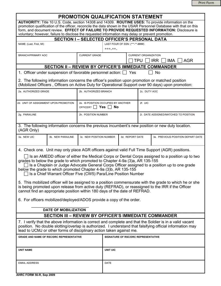 Ahrc 56 R Form first page preview