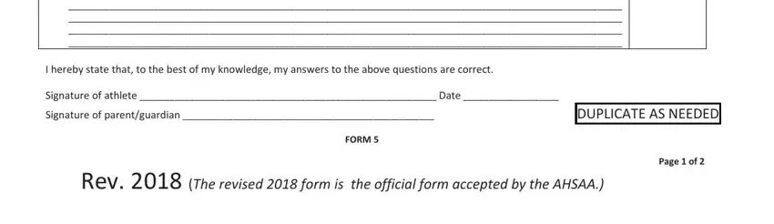 Completing alabama sports physical form 2021 part 3