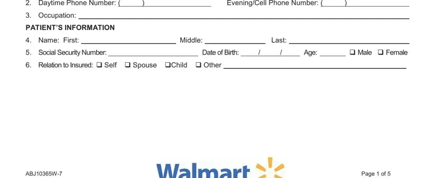 Entering details in allstate walmart insurance part 2