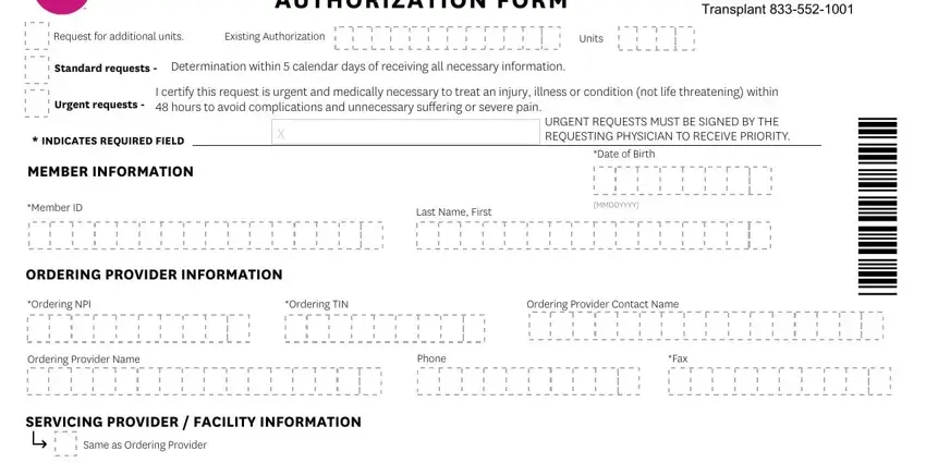 ambetter retro authorization form spaces to fill out