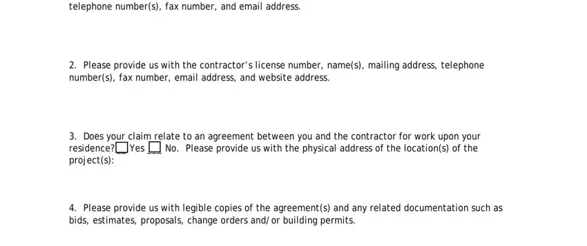 filling out american contractors indemnity company renewal part 1