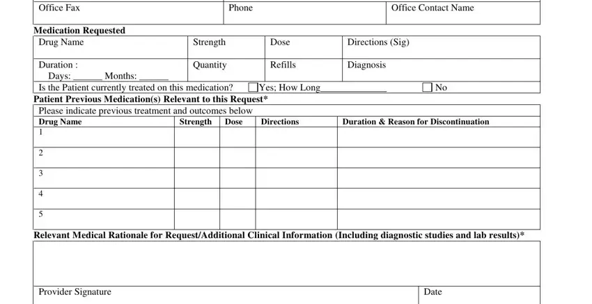 Completing amerigroup online prior authorization step 2