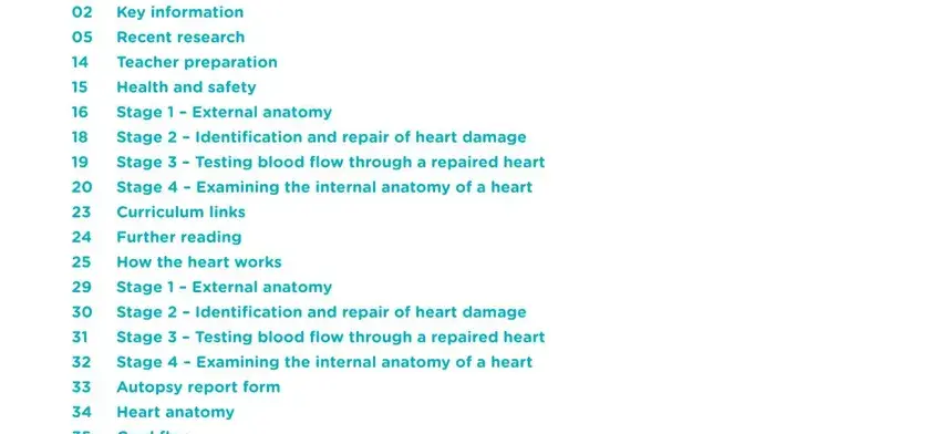 example of gaps in anatomy lab heart dissection answer key