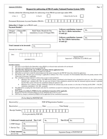 Annexure Uos S10 A Form Preview