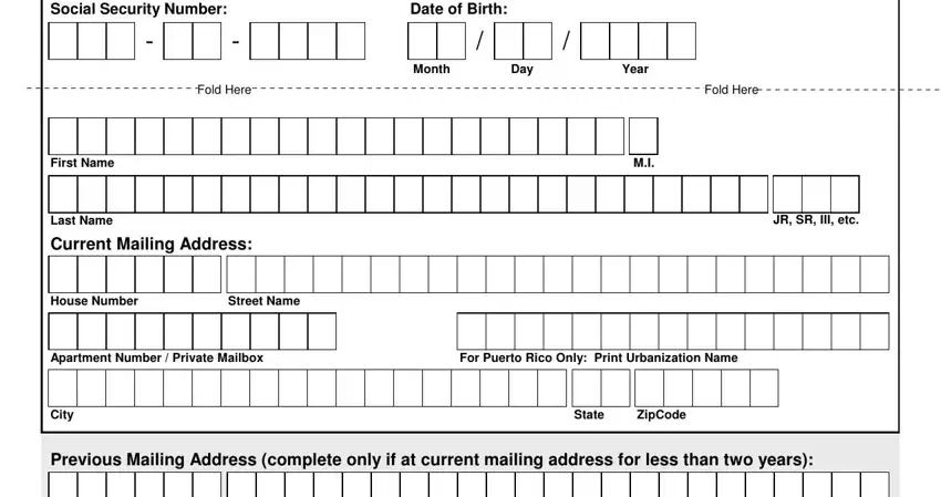 equifax request form spaces to fill in