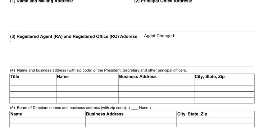 part 1 to filling out corporate annual report pdf