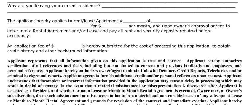 step 5 to finishing california rental application aoa