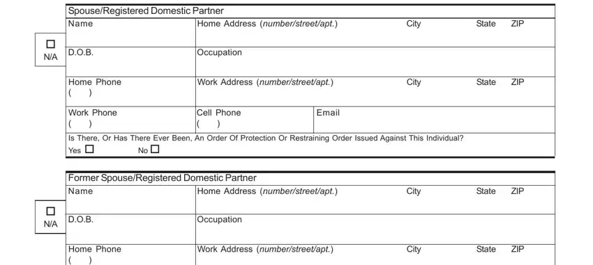 Finishing nypd cas 5 form step 5