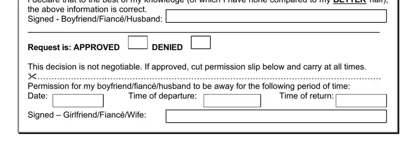 step 2 to finishing permission slip from wife