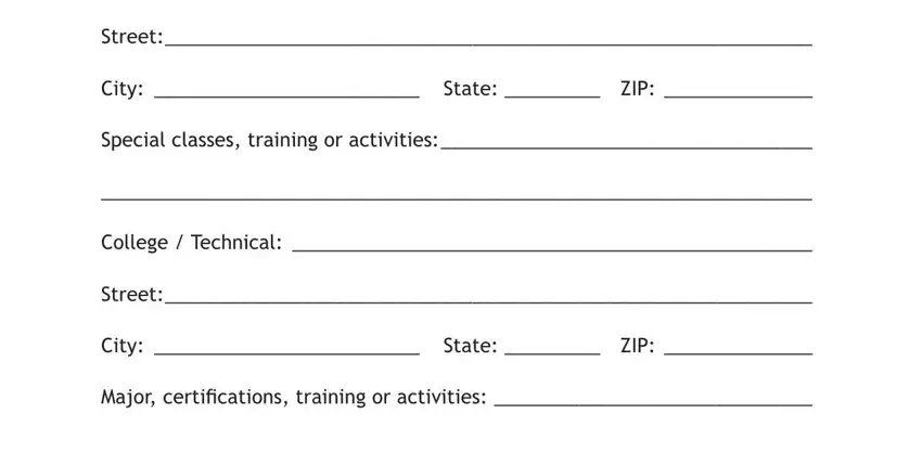 stage 2 to completing publix application