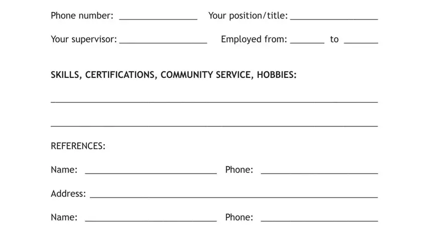 step 4 to filling out publix application