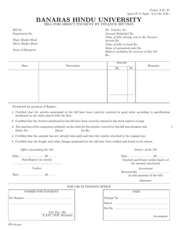 Ar 37 Bhu Form Preview