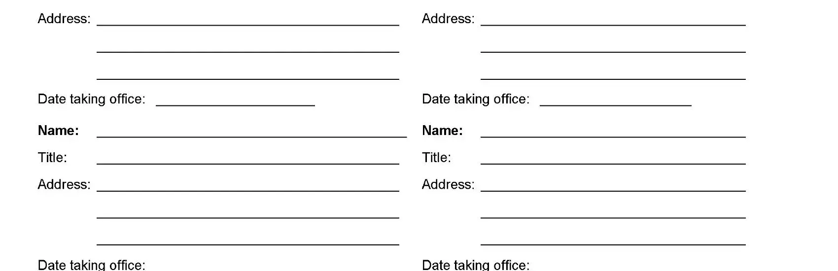 Filling out ariz corp comm corporations division part 4