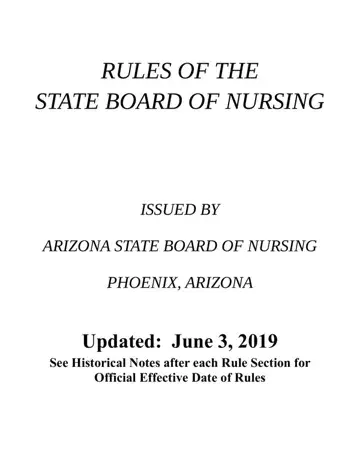 Arizona Board Of Nursing License Preview