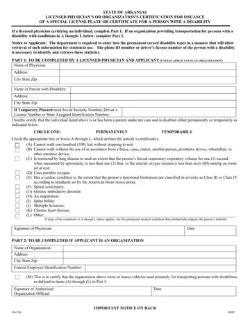 Arkansas Form 10 336 Preview